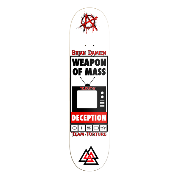 Telepathy Skateboards "Deception" Skate Deck