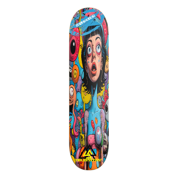 Telepathy Skateboards "OMG Girl" Skate Deck
