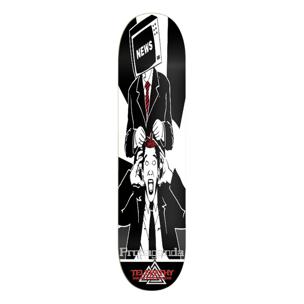 Telepathy Skateboards "Propaganda II" Skate Deck