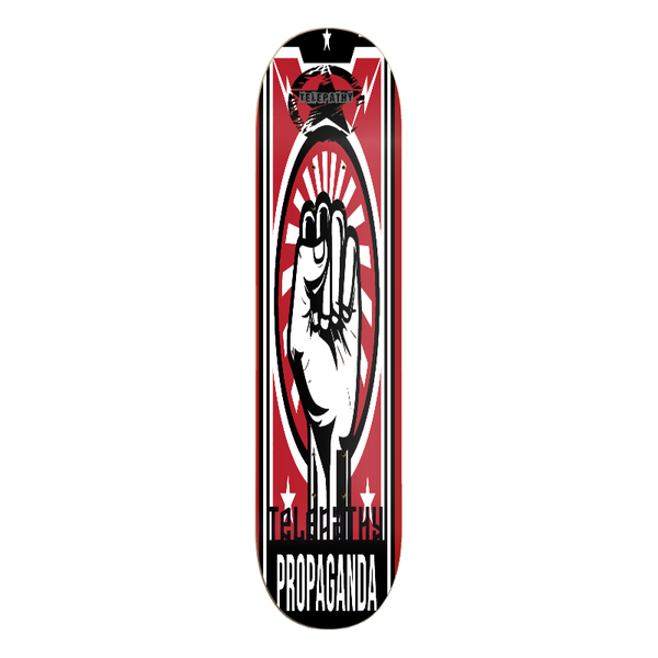 Telepathy Skateboards "Propaganda" Skate Deck