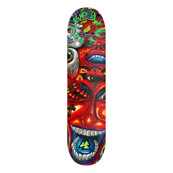 Telepathy Skateboards "Red Devil" Skate Deck