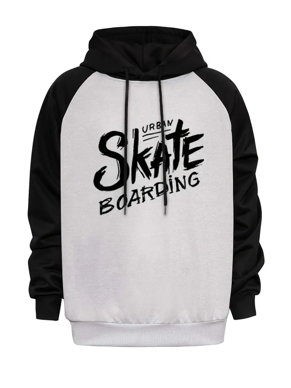 Long Sleeve Skate Cotton Hoodie