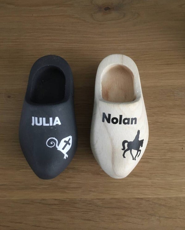 Klompje met naam