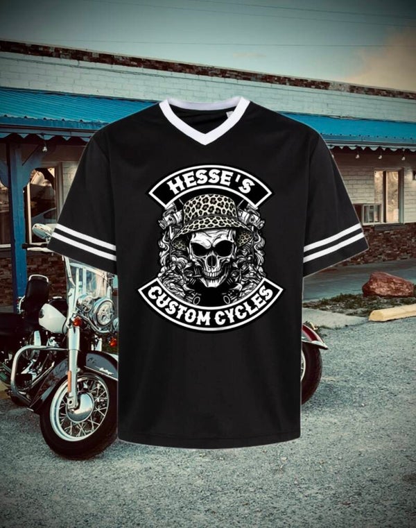 Baseball Shirt Unisex Leo Skull