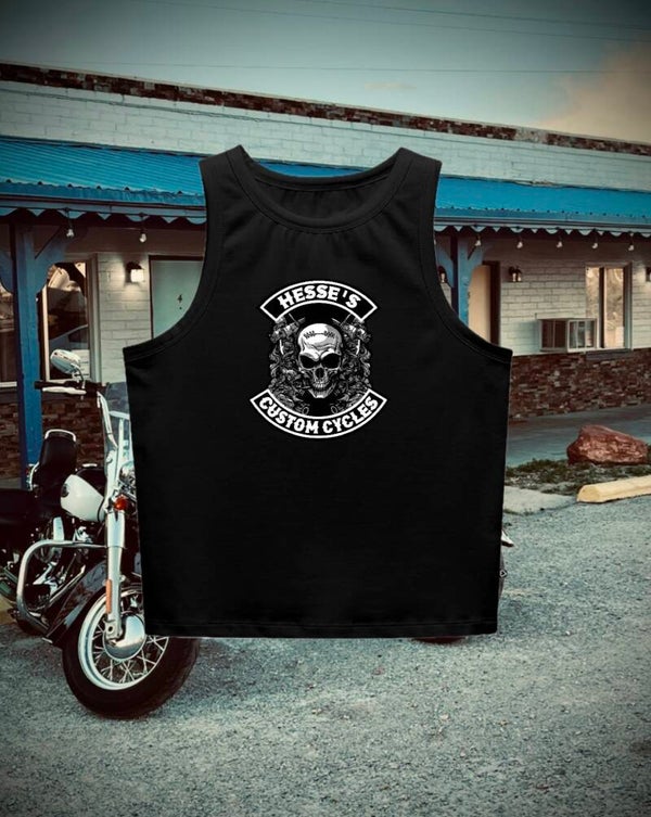 Cropped Top Lady Skull