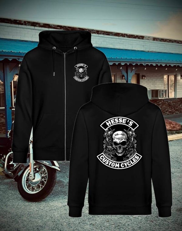 Jacke Hoodie Unisex Heavyweight Skull