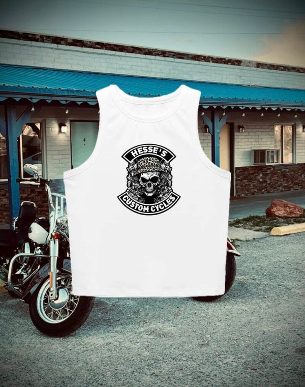 Cropped Top Lady Leo Skull