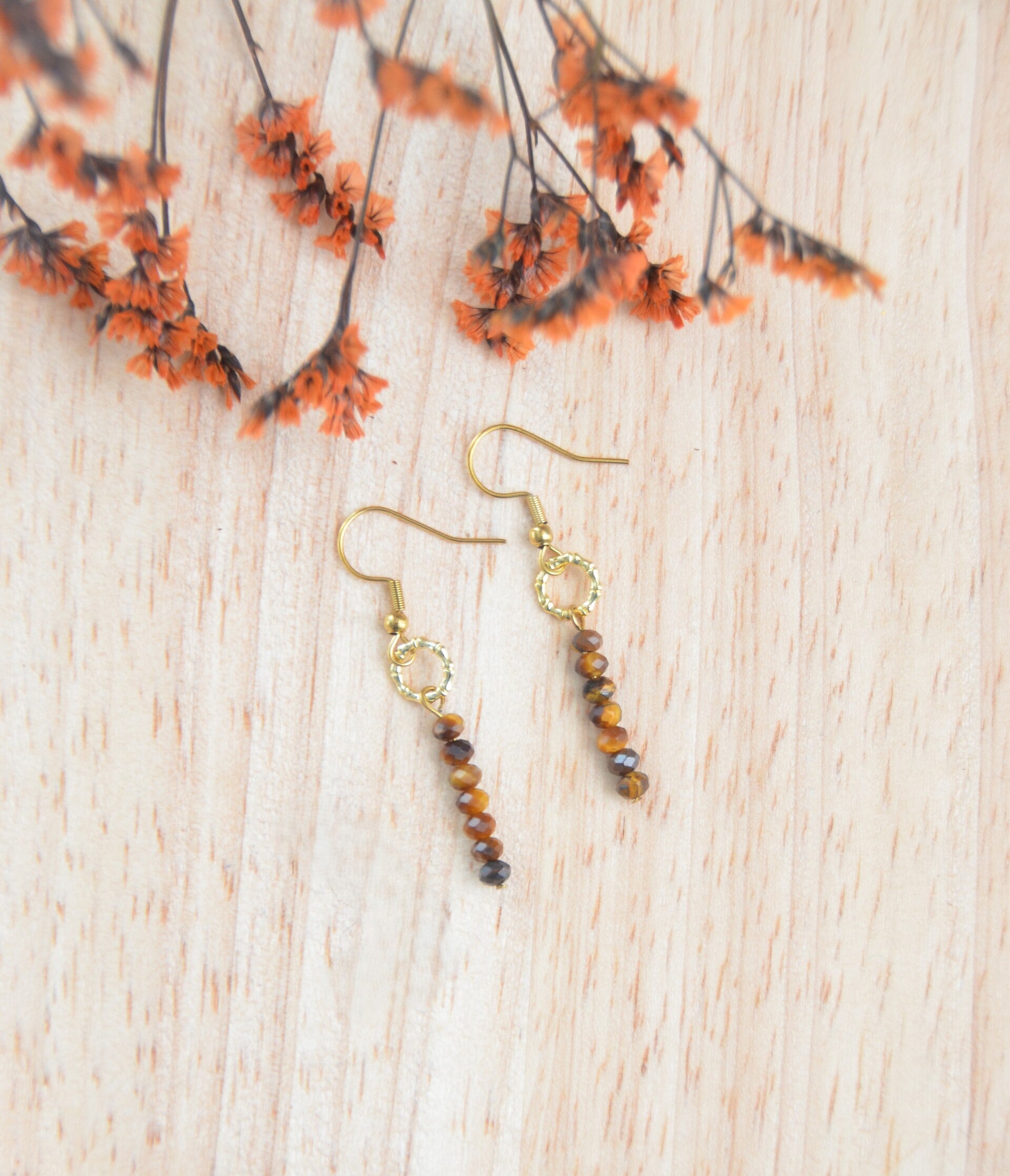 Collection Jeanine : Boucles d'oreilles Lysandra