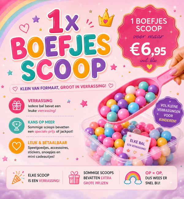 1 x Boefjes Scoop 🌈🎉