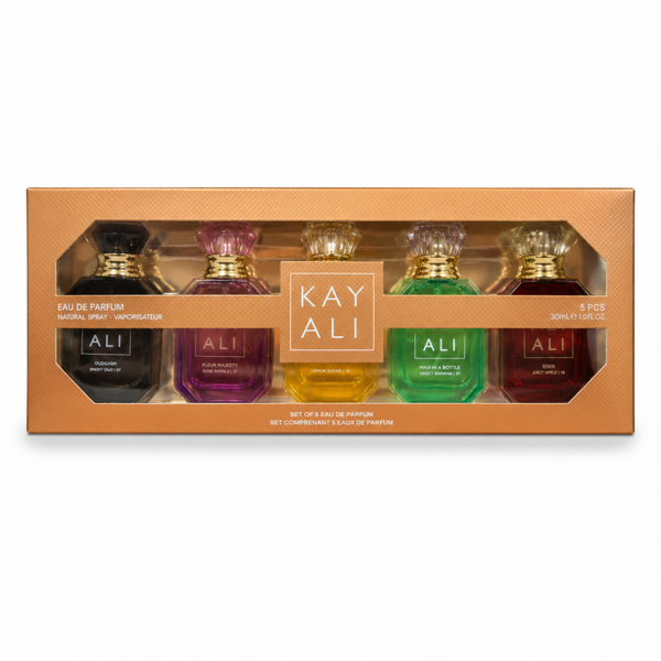 KAY ALI – Set van 5 Eau de Parfum | 5 × 30 ml ✨