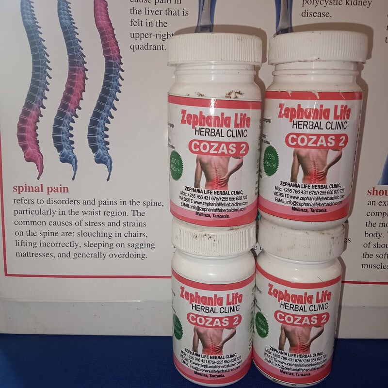 Kozas 2 ni dawa bora ya kumaliza changamoto zote za kiuno na mgongo. 