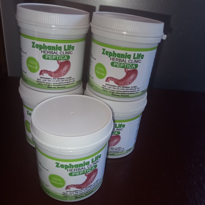 Peptica ni fomula ya asili inayoponyesha kabisa vidonda vya tumbo, maumivu yote na kusaidia afya ya mfumo wa mmeng'enyo wa chakula. 