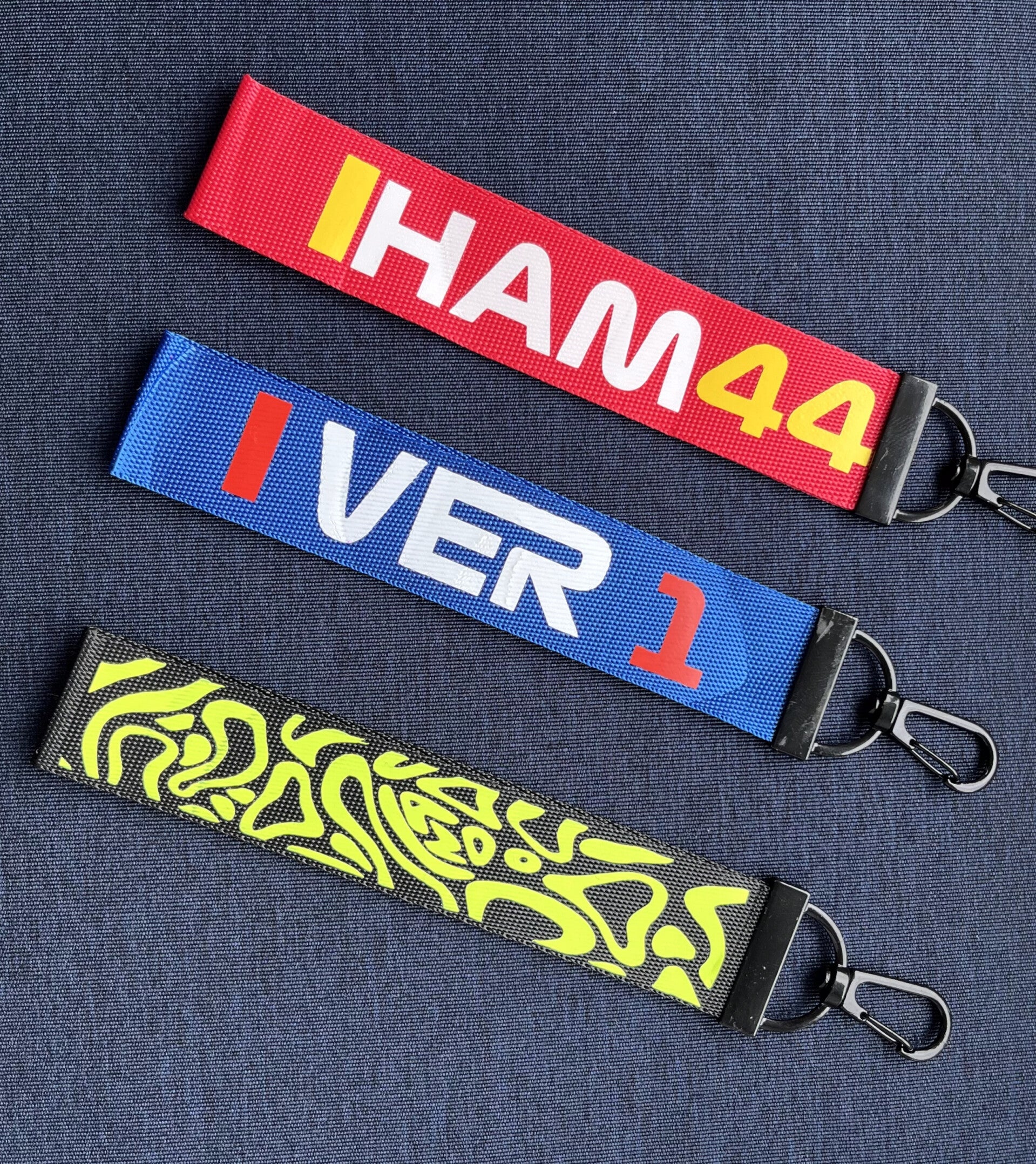 Formula One Wristlet Keyring