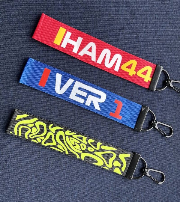 Formula One Wristlet Keyring