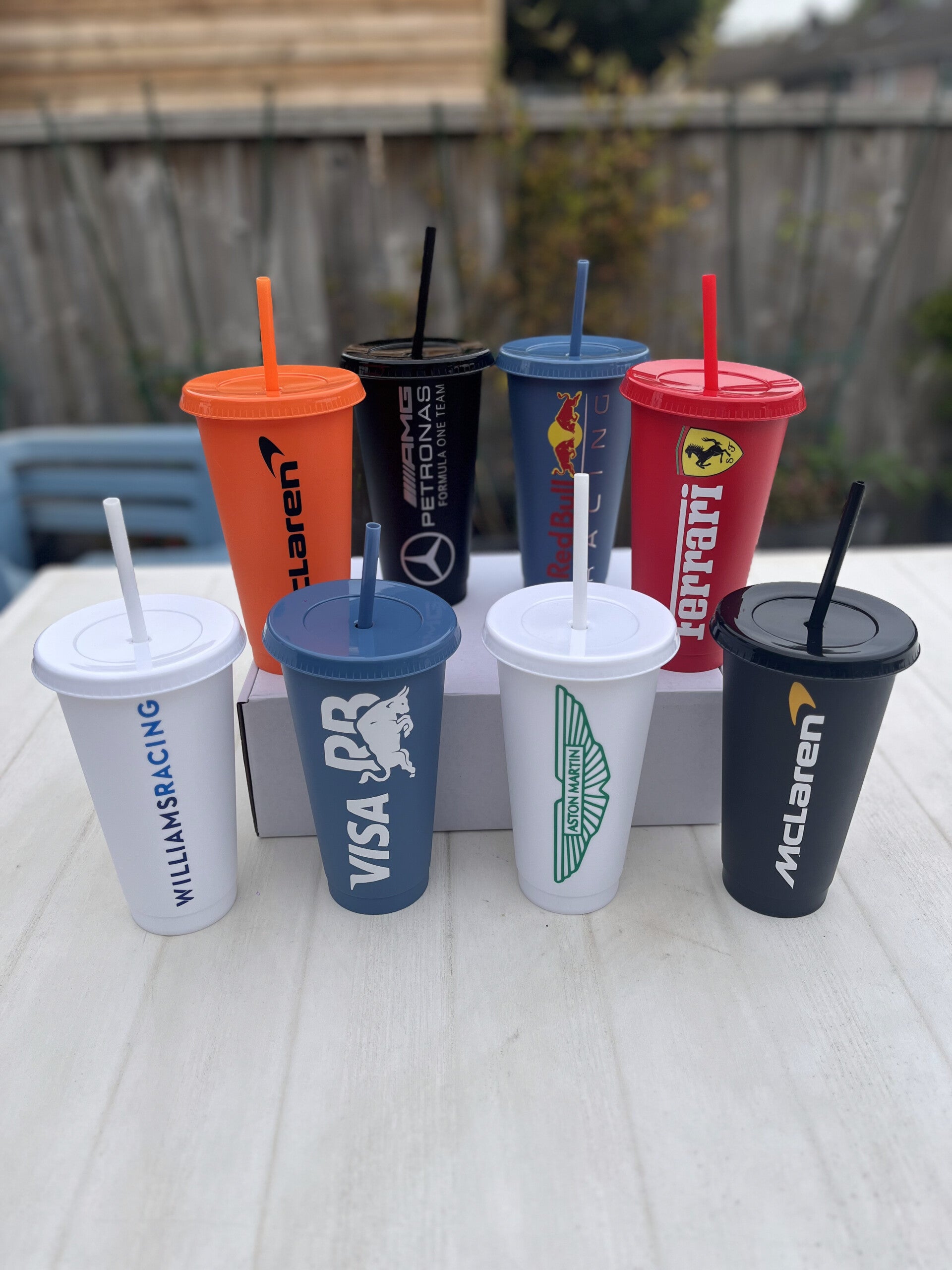 Formula One Team Cold Cups