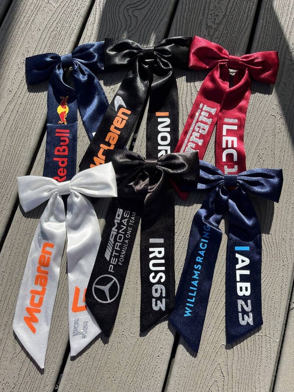 Formula One Team and Driver Bows