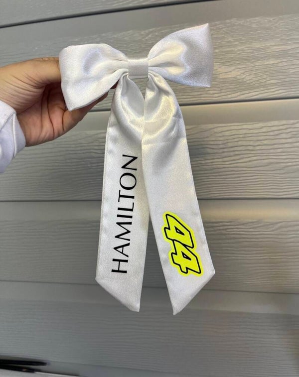 Formula One Driver Custom Hair Bow
