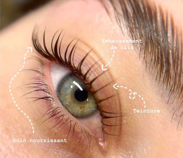 Rehaussement de cils lashlift 400€