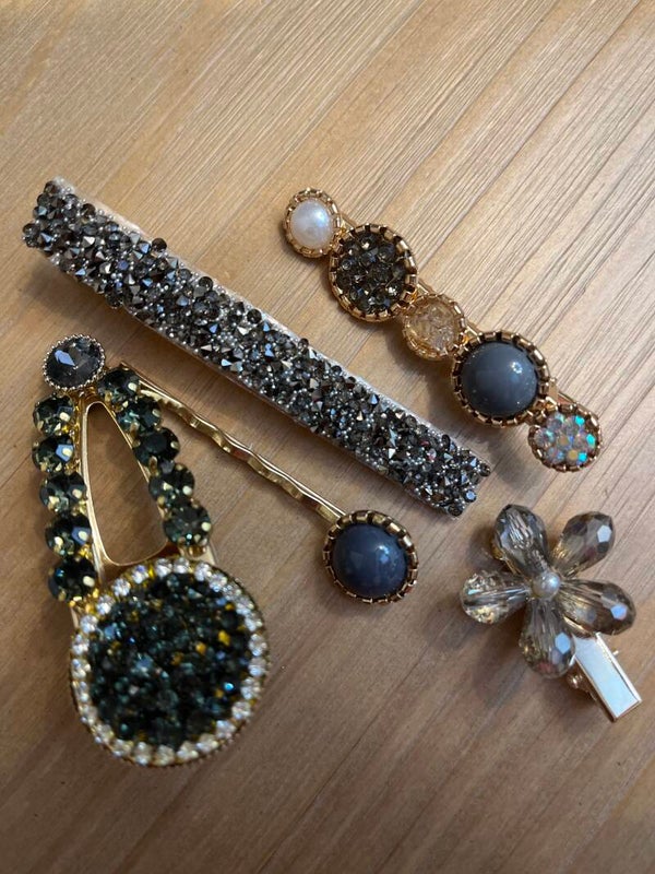 Pearl Zinc Alloy Hairpin Set