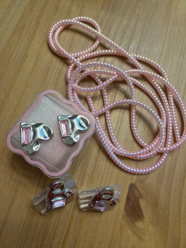 New Gradual Change Rhinestone Love Heart Charger Cover, 18W-20W