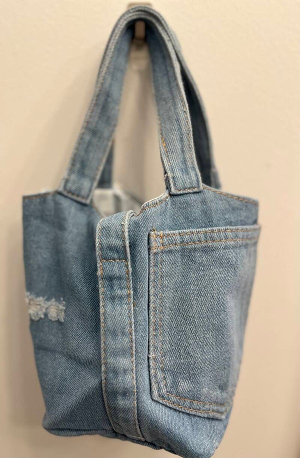 Mini Light Demin Pocket Bag