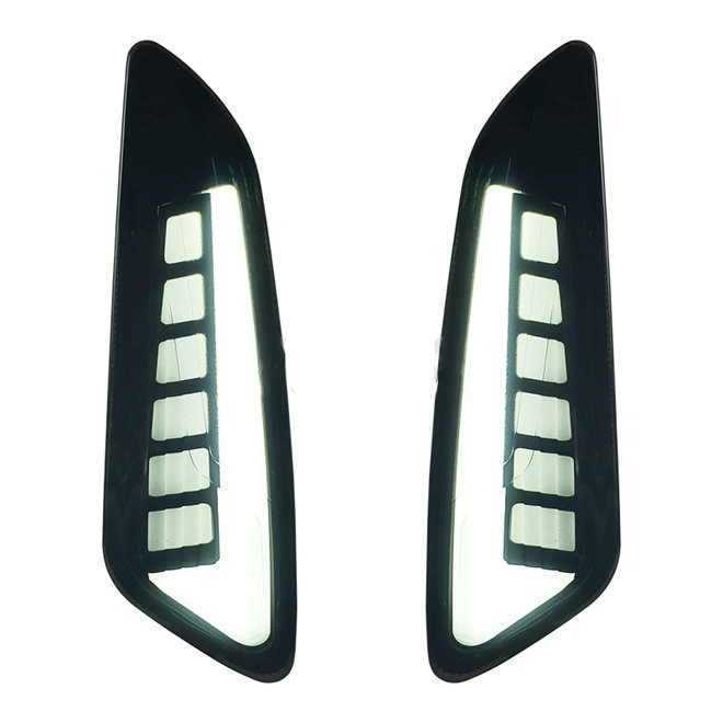 LED Moving richtingaanwijzers vooraan smoke