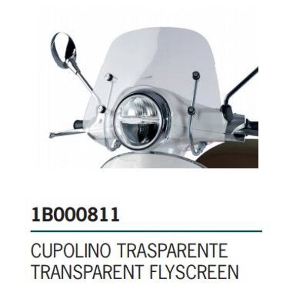 Windscherm Laag clear Primavera