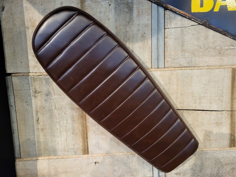 Zadel Duo Bruin Glans