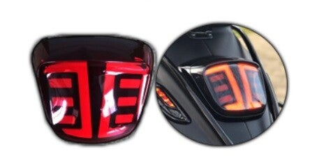 LED achterlicht smoke