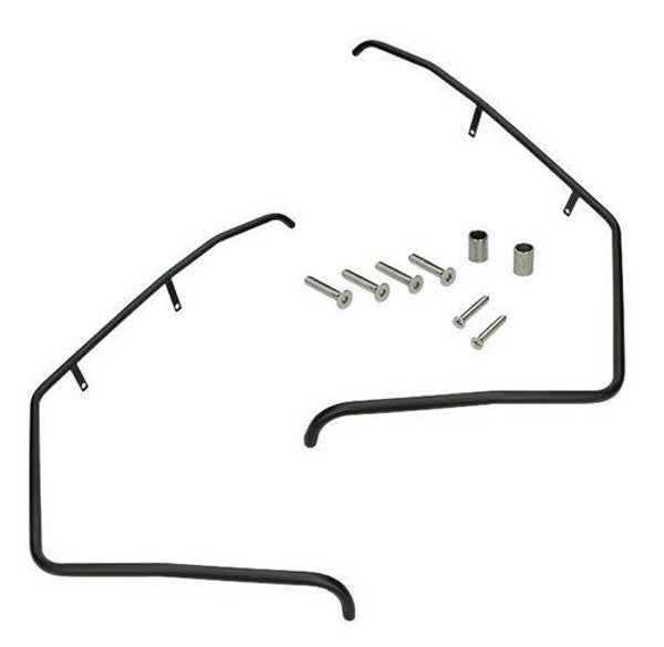 Zip sierbeugelset Matt Zwart Of Glanzend Zwart