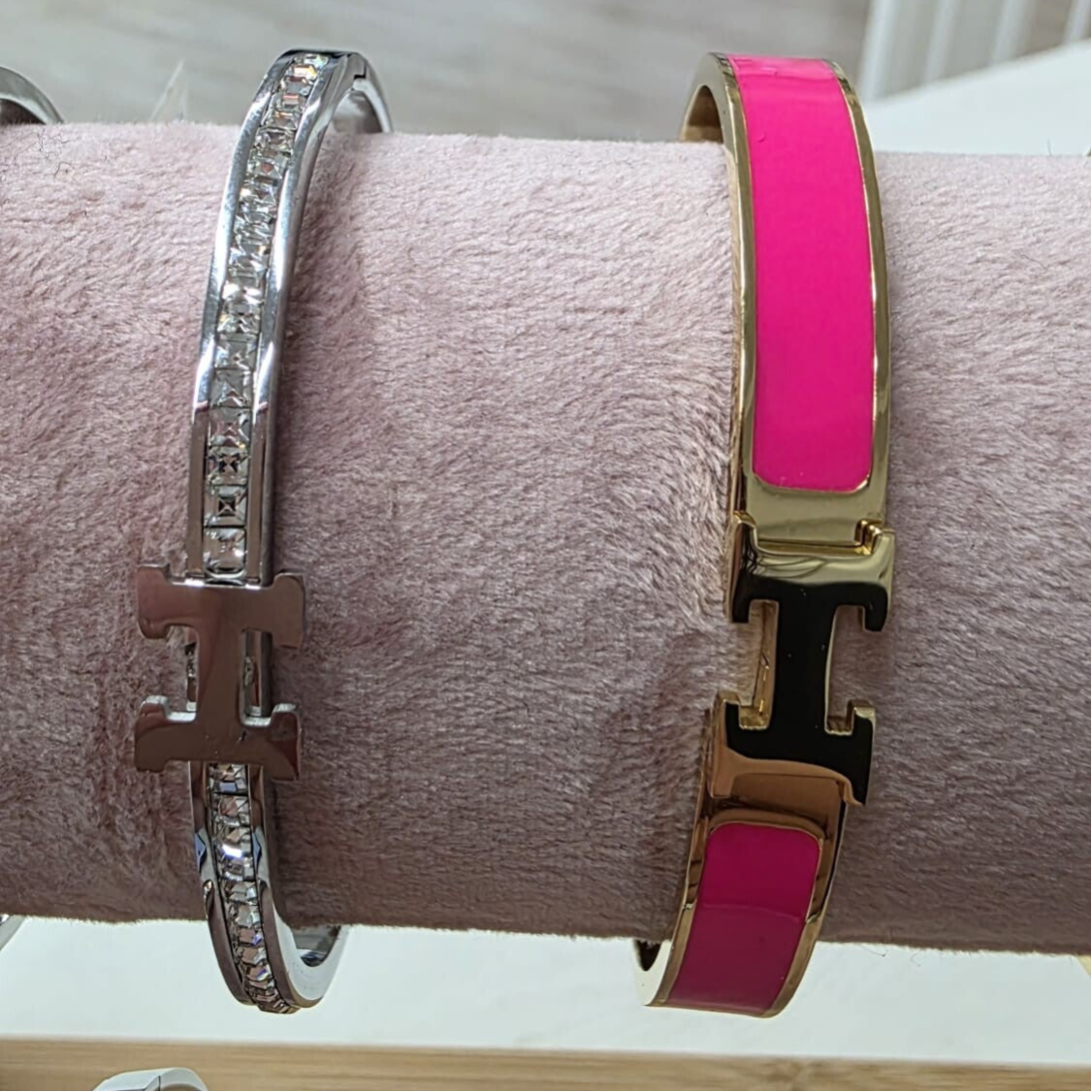 Brazalete acero inspiración Hermes