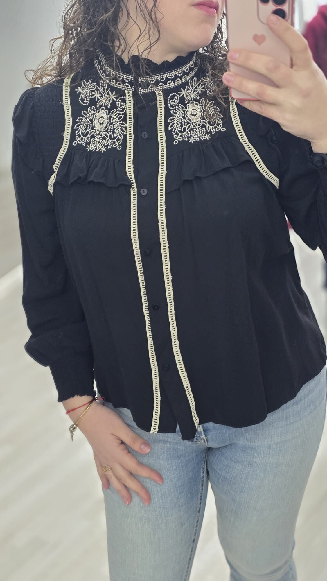 Camisa bordada - 36/44