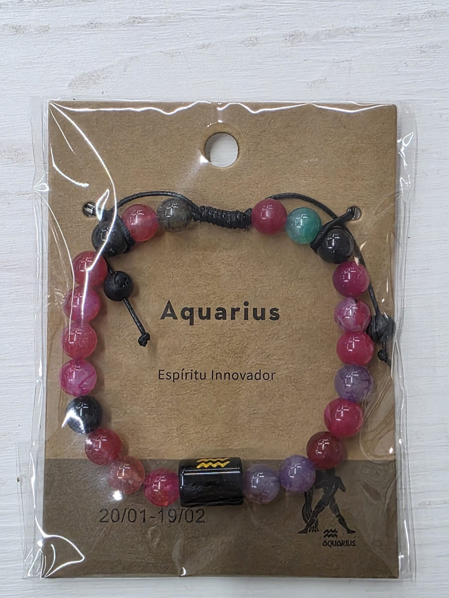 Pulsera de piedra zodiaco