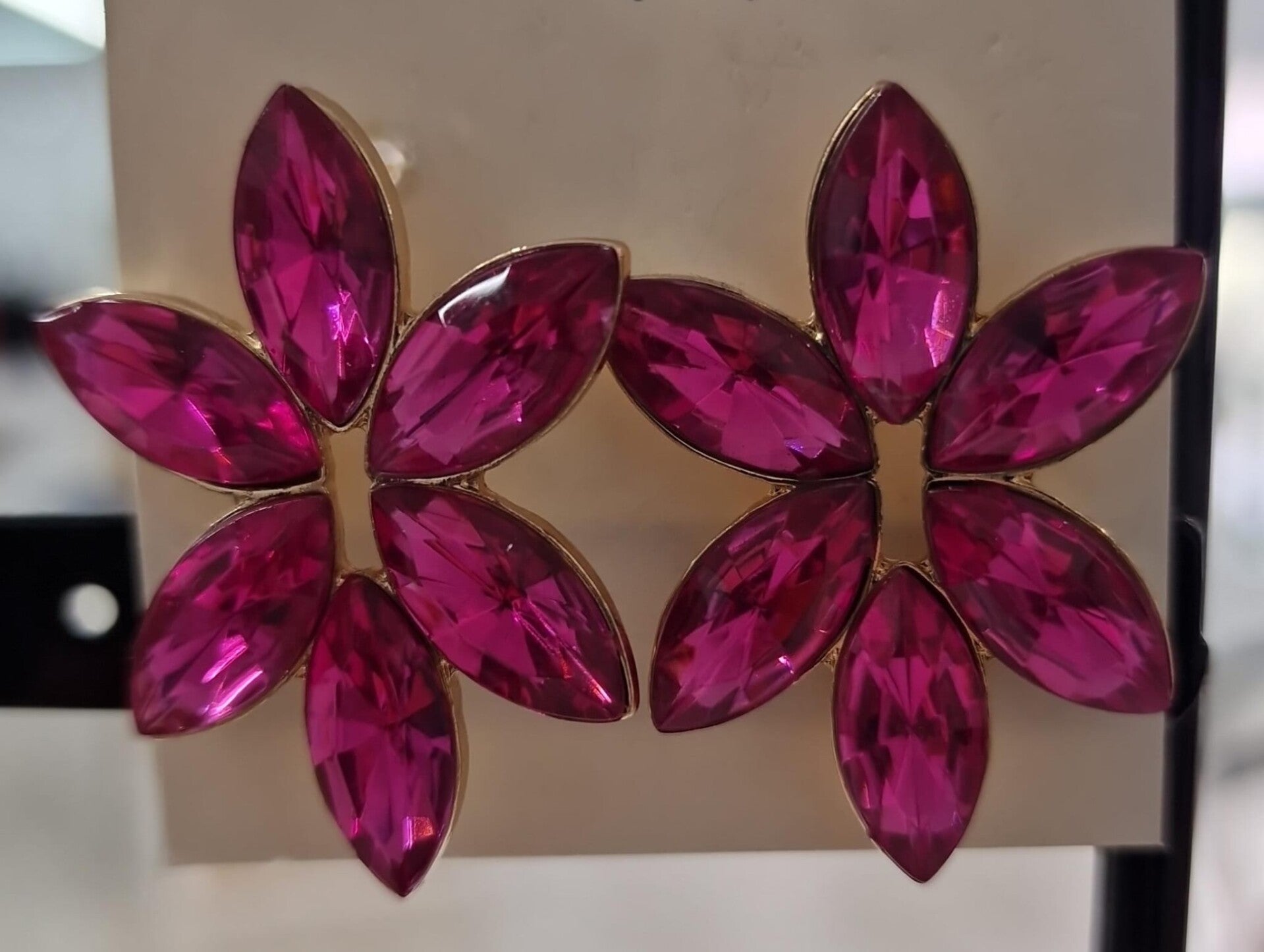 Pendiente cristal 1