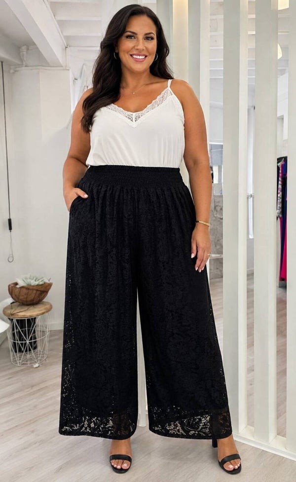 Pantalón encaje