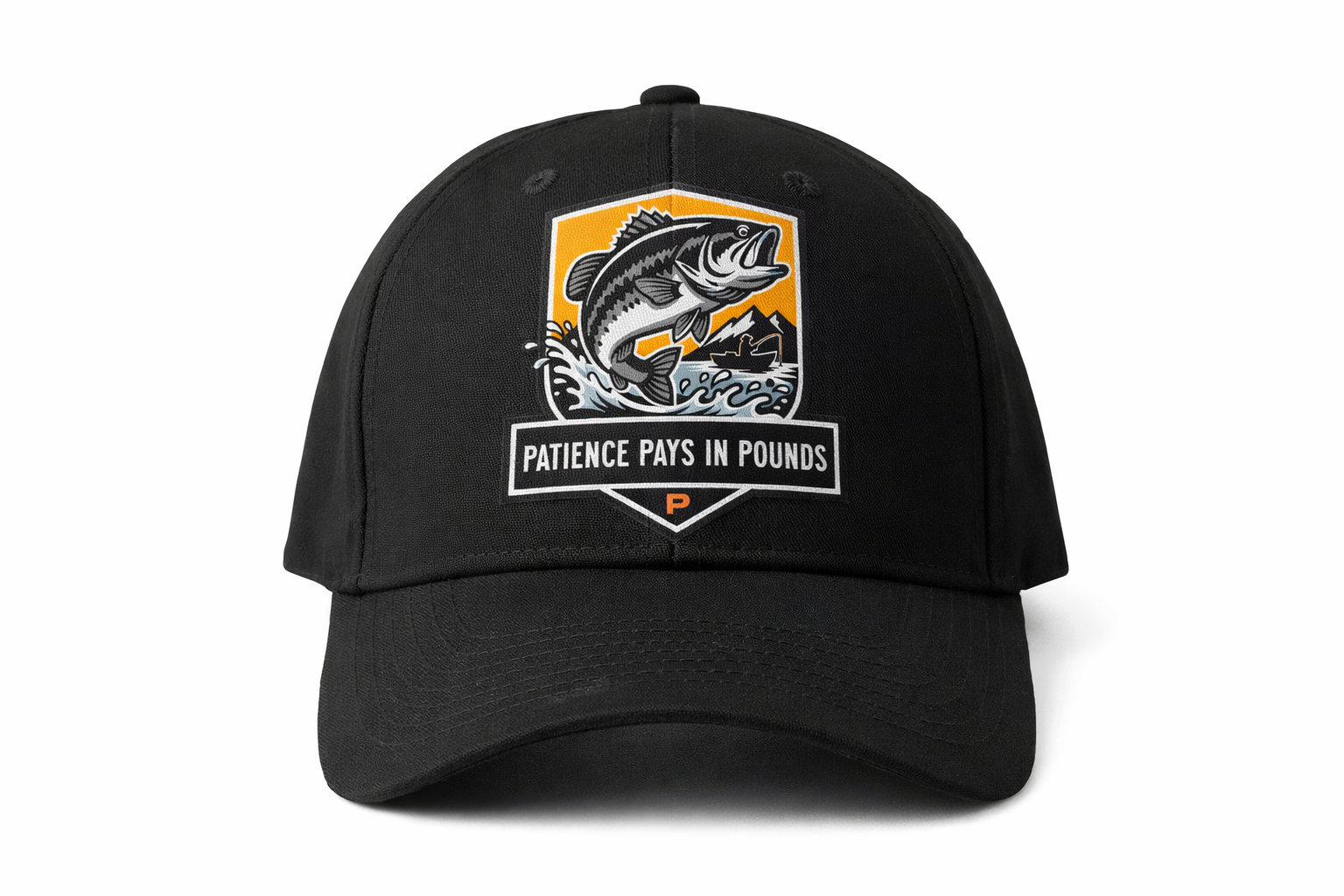 Patience Pays In Pounds Fishing Hat