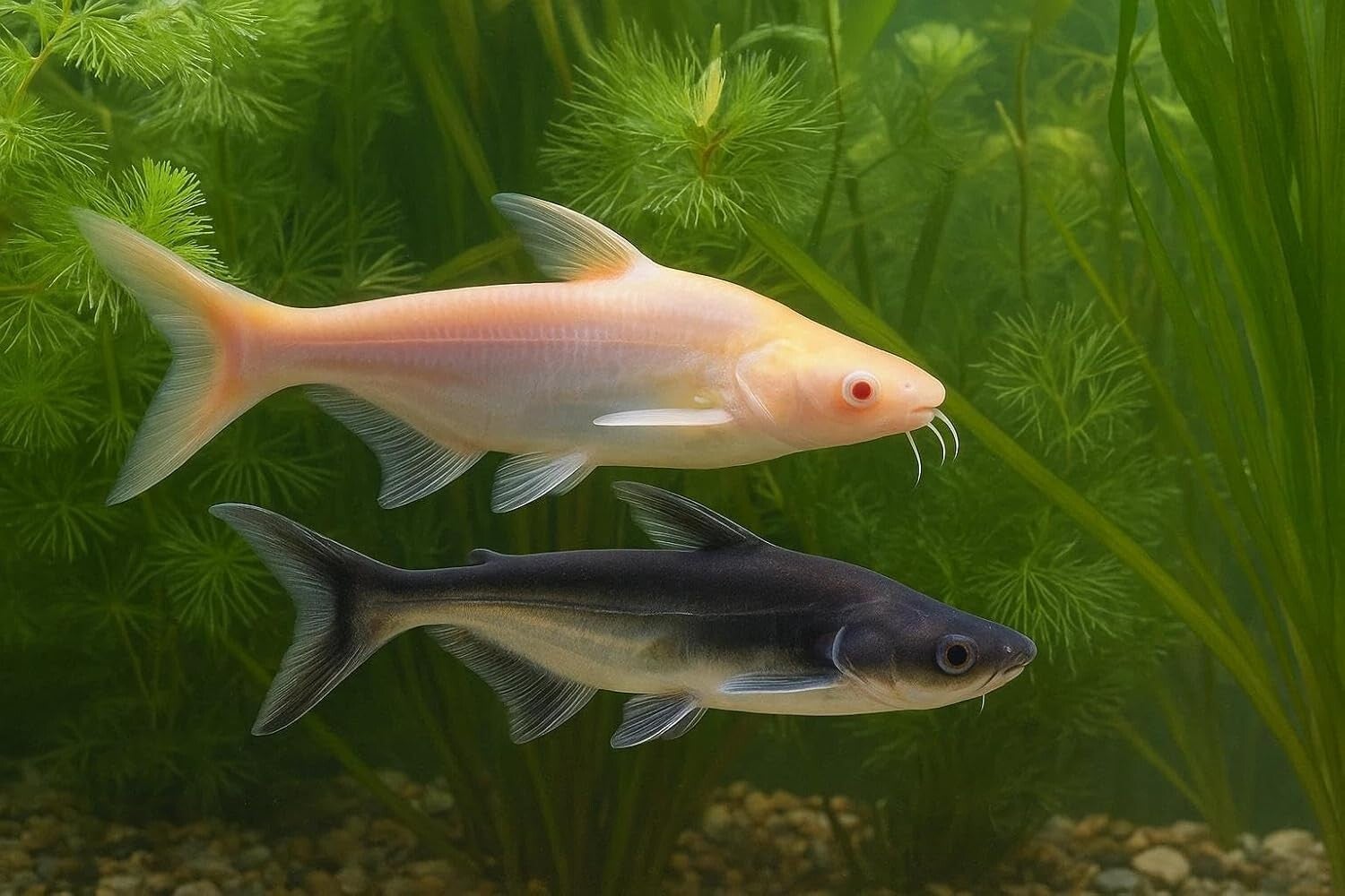 Iridescent shark