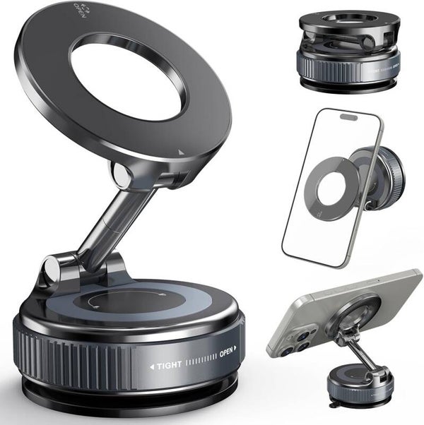 Support Téléphone Voiture Magnétique 360