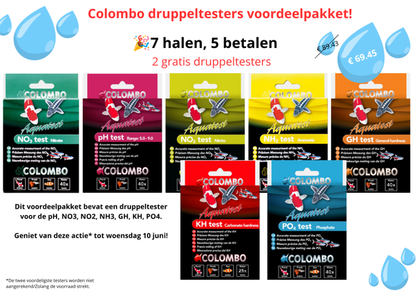 Colombo druppeltesters voordeelpakket