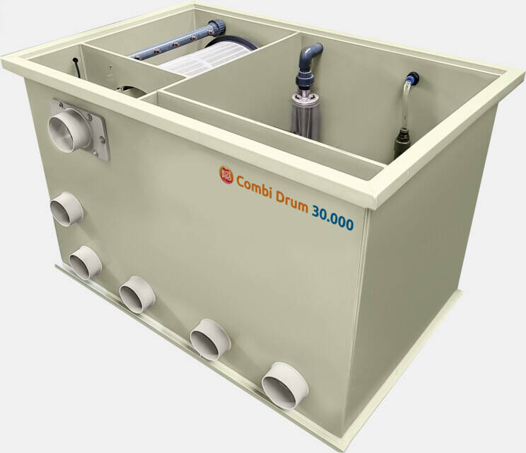 Koi Pro Combi Drum 30.000 Gevuld