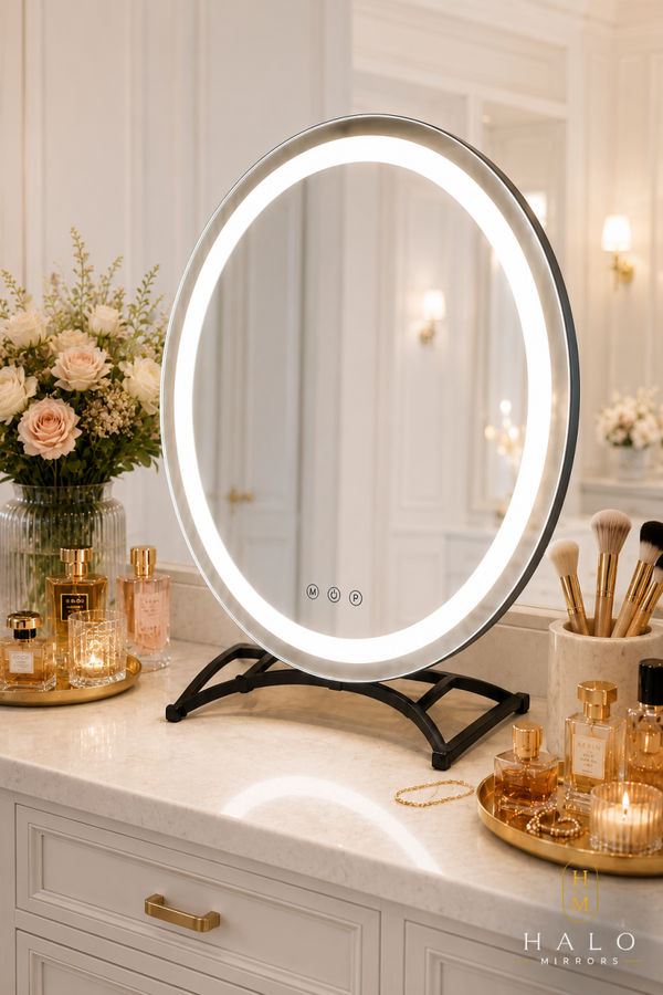 Round LED Strip Mirror