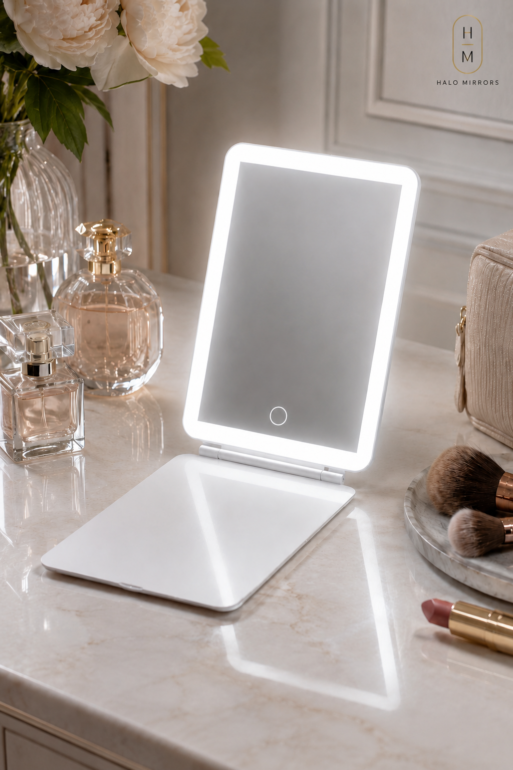 LED Travel Vanity Mirror
