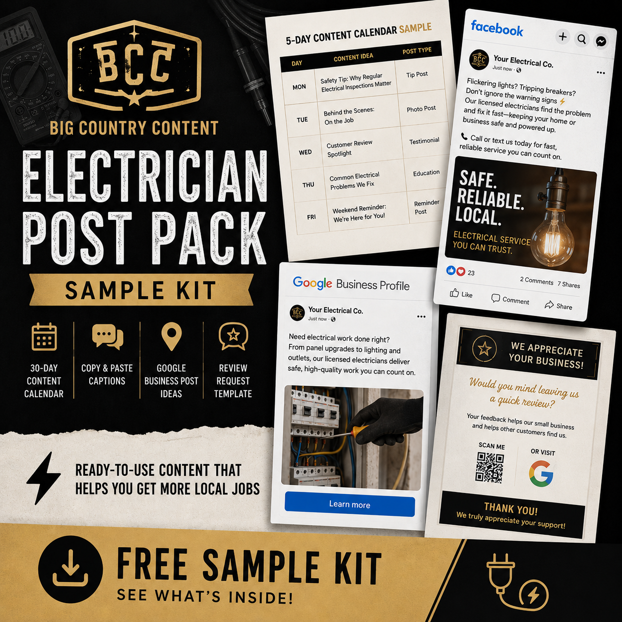 Electrician Sample Kit