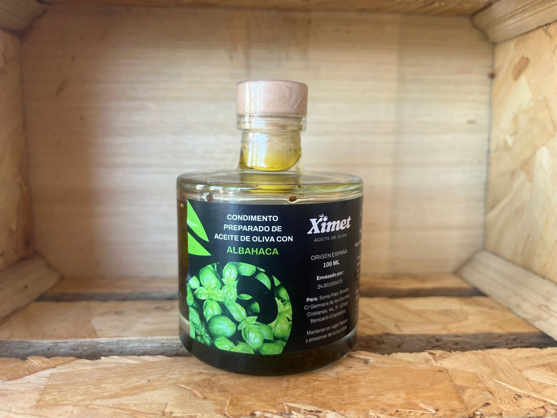 Aceite con sabor 100ml