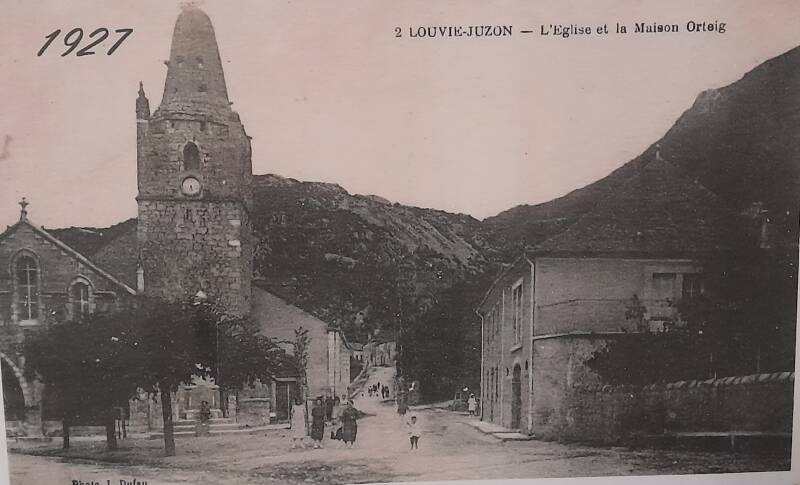 Dieu parle à mon coeur - Eglise saint martin de louvie-juzon dans les pyrénées atlantiques - Au fil du temps 