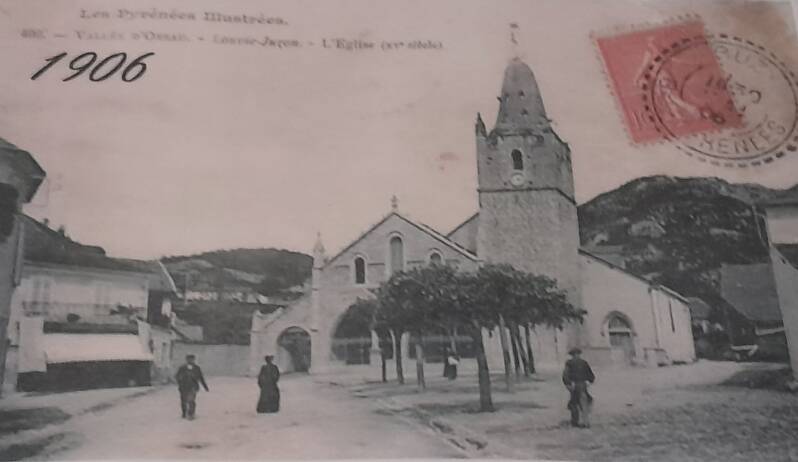 Dieu parle à mon coeur - Eglise saint martin de louvie-juzon dans les pyrénées atlantiques - Au fil du temps 