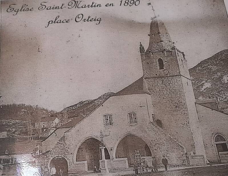 Dieu parle à mon coeur - Eglise saint martin de louvie-juzon dans les pyrénées atlantiques - Au fil du temps 