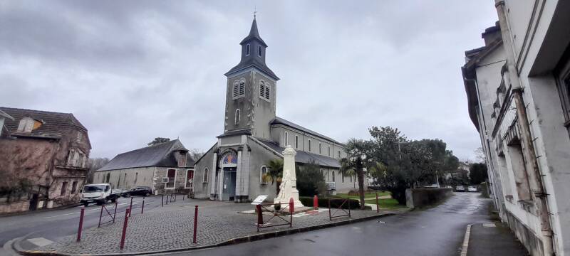 Dieu parle à mon coeur - Eglise Saint Michel à Gelos - Pyénrées Atlantique