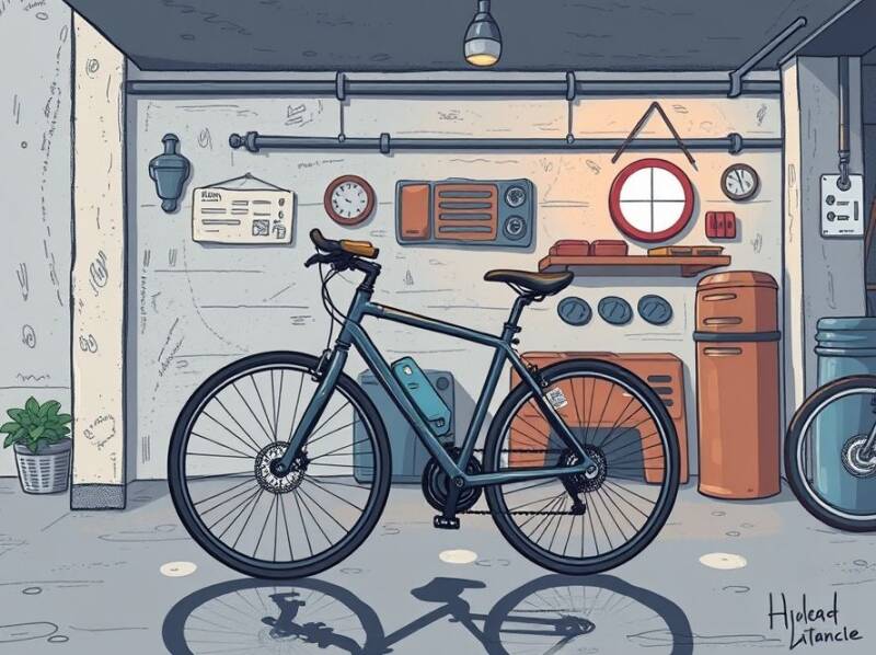 la vieille bicyclette