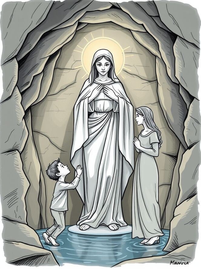 Dieu parle à mon coeur -  mon lien avec La Vierge Marie. 